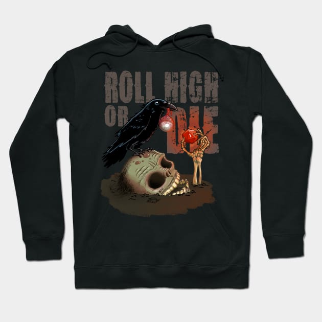 Roll high or die - dark Hoodie by captainsmog